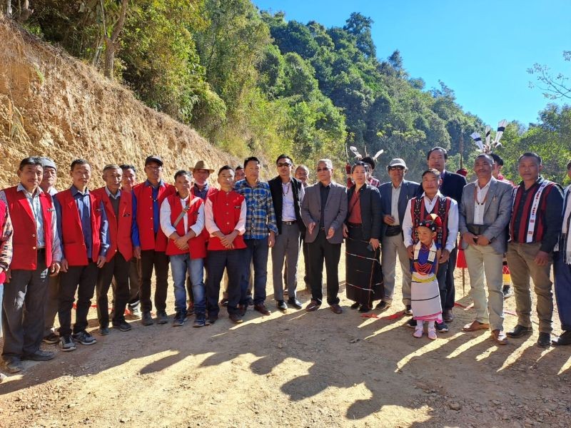 Kashanyu, one of the oldest Rengma villages under Tseminyu District inaugurated the newly constructed village gate on December 10.